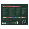 Creioane colorate Polychromos FABER-CASTELL, 32 buc/set + 6 creioane grafit, FC210053